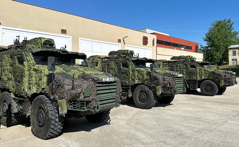 Foto: Obrněná vozidla TITUS 6x6 KOVS a MKPP | Michal Pivoňka / CZ DEFENCE