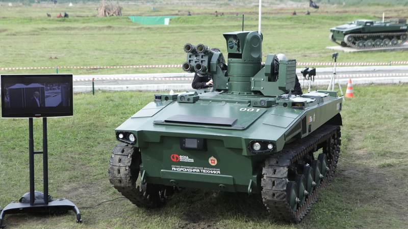 Foto: Ruská armáda intenzivně studuje možnosti vozidel UGV a plánuje jejich větší rozšíření | MO Ruské federace
