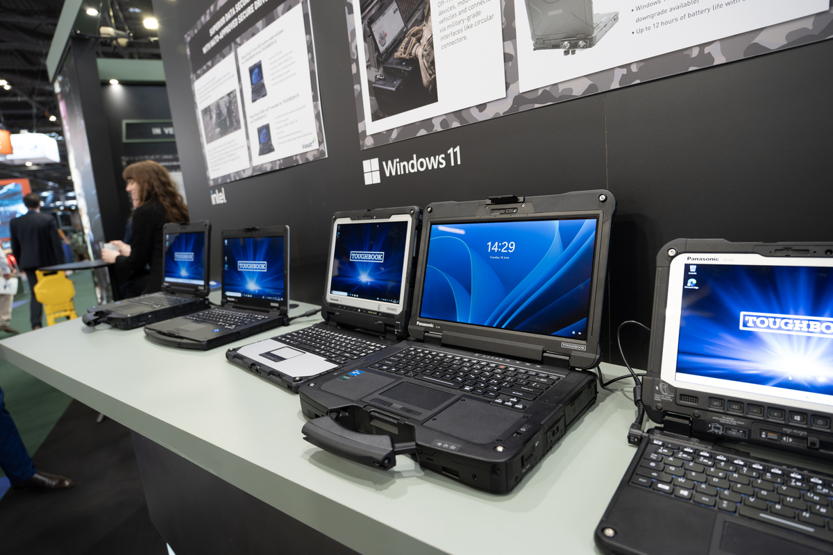 Foto: Nový odolný notebook Toughbook 40 Tactical byl vyvinutý speciálně pro potřeby armády | Michal Pivoňka / CZ DEFENCE