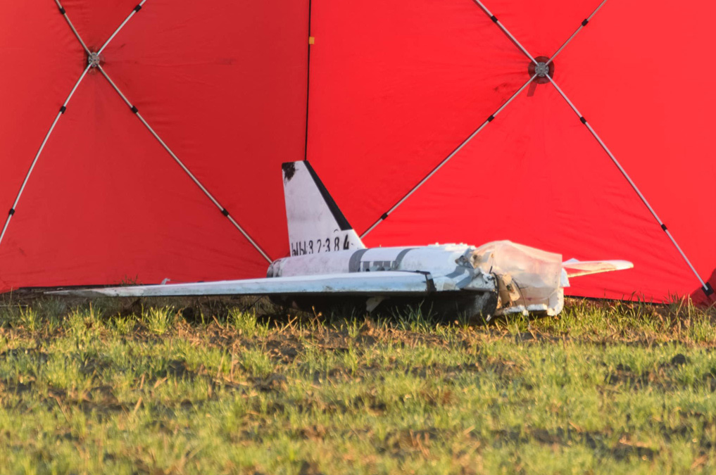 Foto: Jeden z Ruských dronů Gerbera, které narušily polský vzdušný prostor (sestřelen letectvem NATO u města Bělá Podleská) | X / wolski_jaros