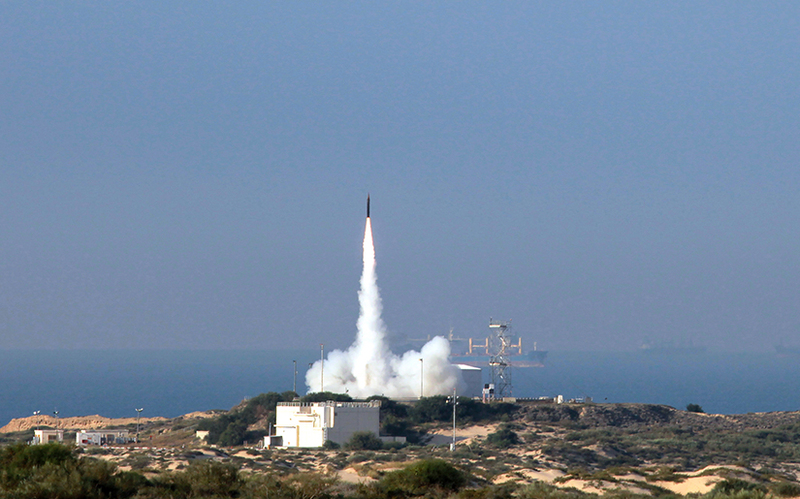 Foto: Komplet protivzdušné a protiraketové obrany Arrow 3 byl vyvinut izraelskou státní firmou Israel Aerospace Industries ve spolupráci s americkým koncernem Boeing | IAI