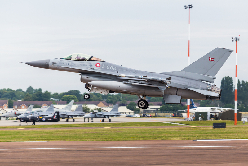 Foto: Letoun F-16 dánských vzdušných sil | Shutterstock