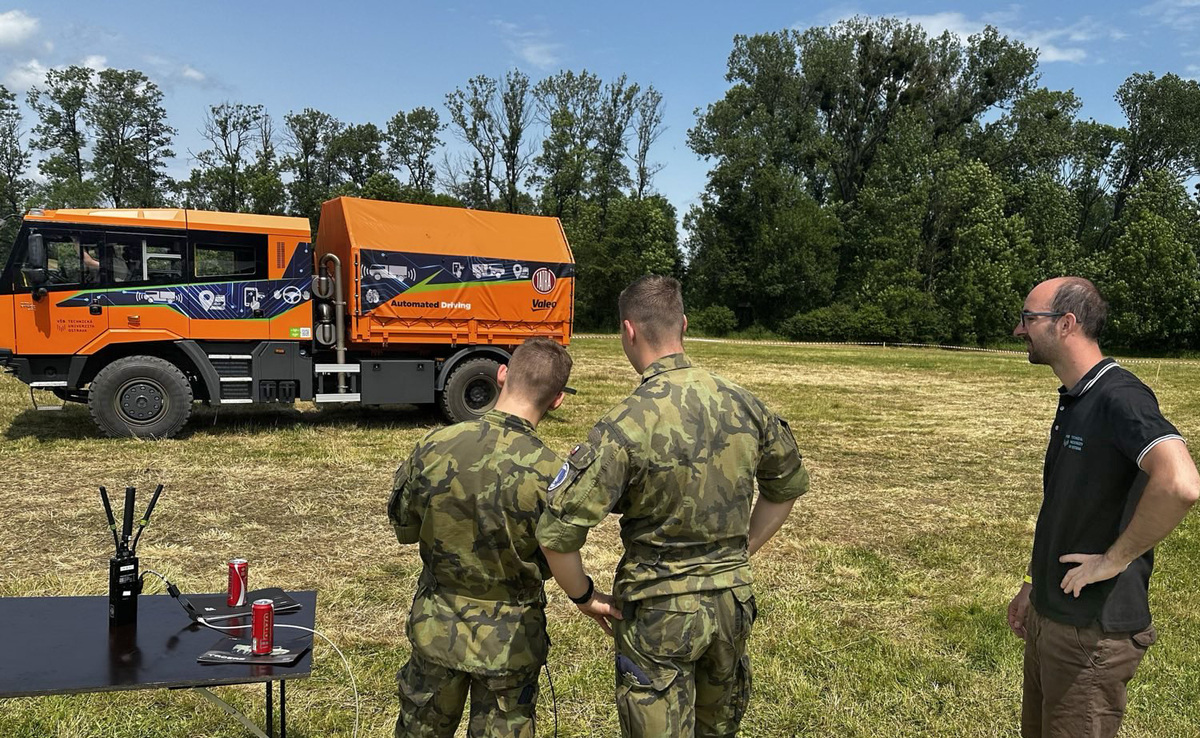 Foto: Projekt automobilu Tatra Force s automatizovaným řízením s možností dálkového ovládání | Tomáš Kolařík / CZ DEFENCE