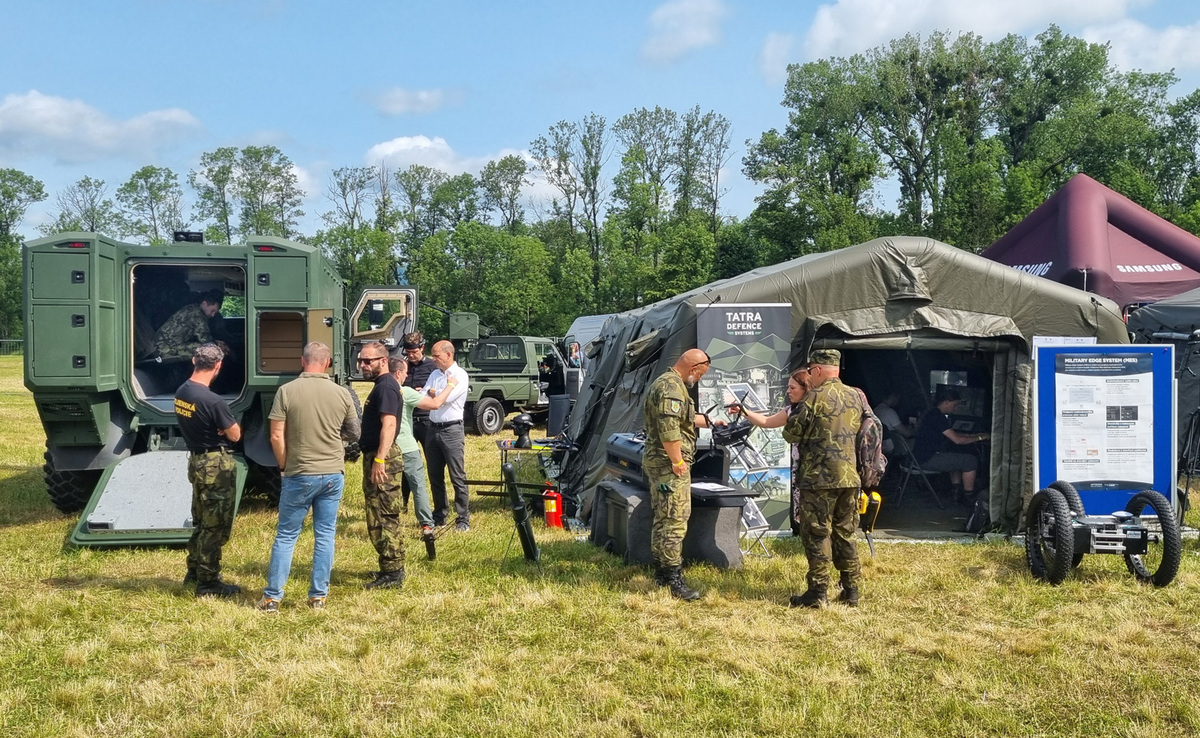 Foto: Společnosti skupiny CSG na konferenci prezentovaly několik zajímavých výzkumných a vývojových projektů | Tomáš Kolařík / CZ DEFENCE