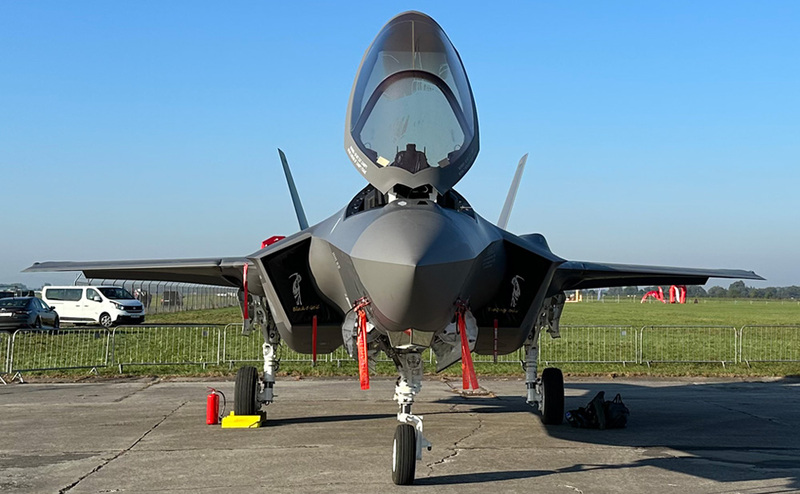 Foto: F-35 Lightning II na Dnech NATO 2023 | Michal Pivoňka / CZ DEFENCE