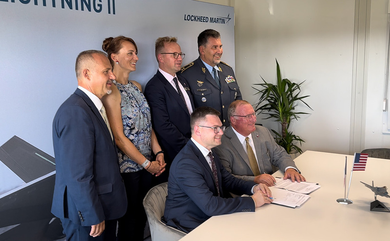 Foto: LOM PRAHA podepsal memorandum o porozumění s výrobcem letounů F-35 Lockheed Martin | Michal Pivoňka / CZ DEFENCE
