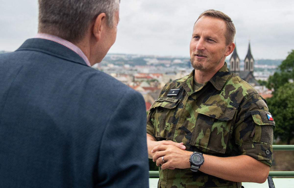 Foto: Vrchní praporčík Velitelství pozemních sil AČR št. prap. Michal Baka | CZ DEFENCE