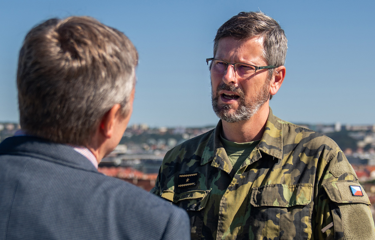 Foto: Rektor Univerzity obrany brig. gen. Jan Farlík | CZ DEFENCE