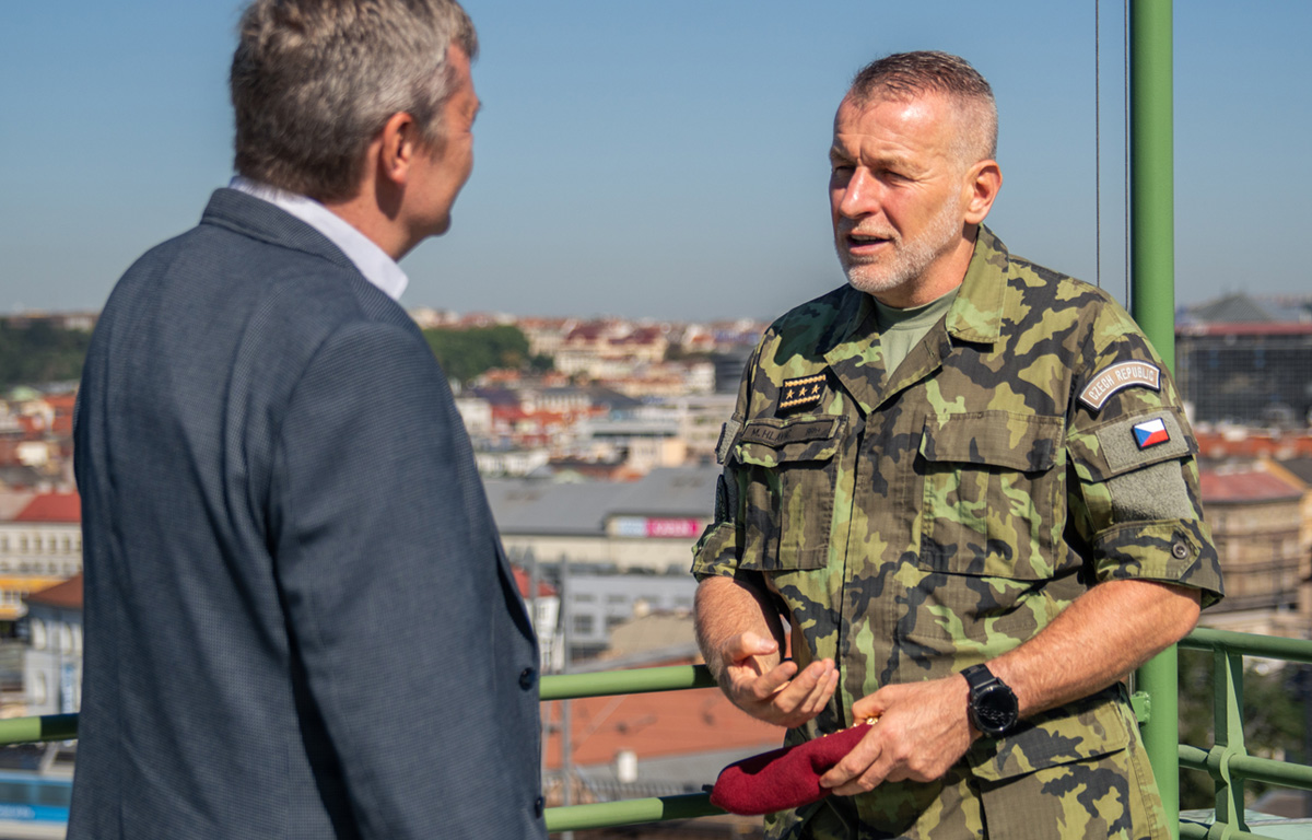 Foto: 1. zástupce náčelníka GŠ AČR genpor. Miroslav Hlaváč | CZ DEFENCE