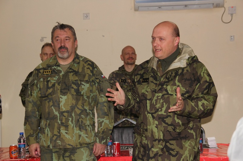 Vánoční návštěva NGŠ u českých vojáků, Afghánistán