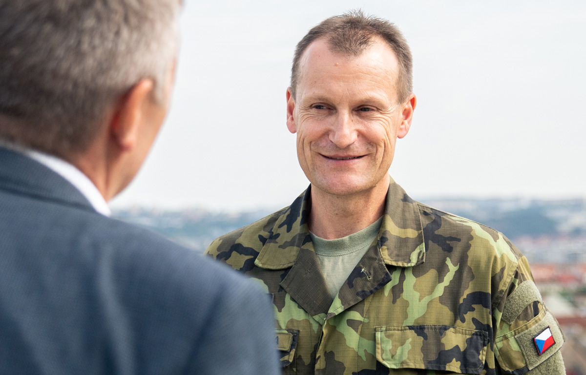 Foto: velitel 26. pluku velení, řízení a průzkumu plk. Zdeněk Patera | CZ DEFENCE
