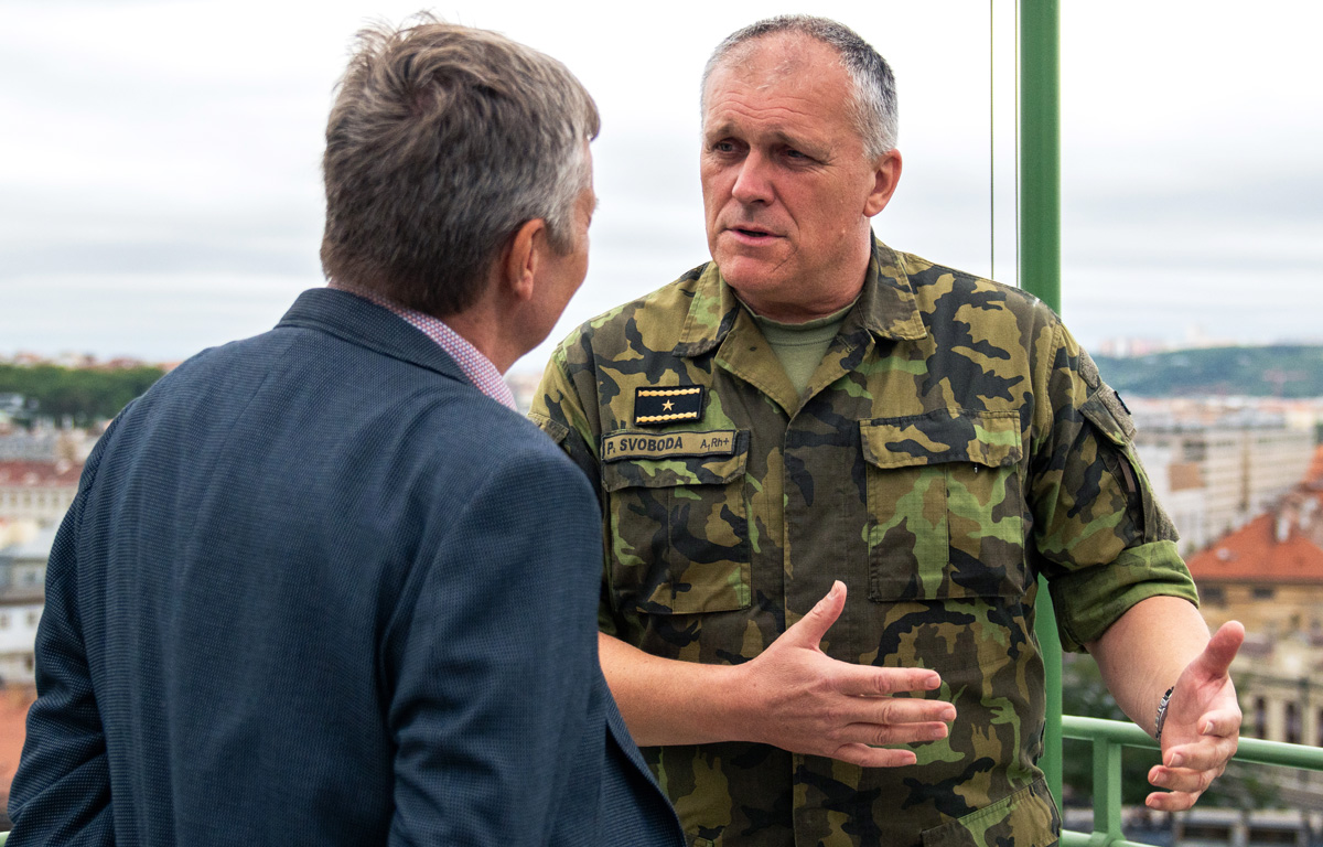 Foto: Poradce náčelníka Generálního štábu AČR brig. gen. Petr Svoboda | CZ DEFENCE