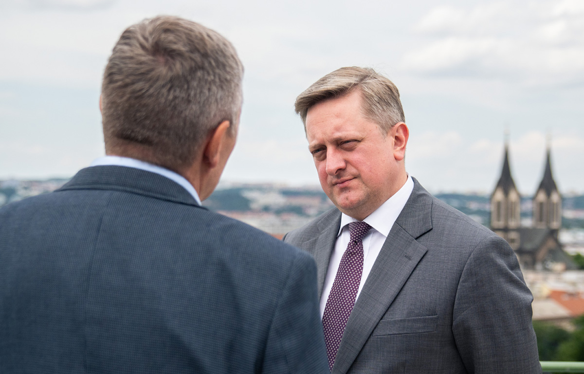 Foto: Ukrajinský velvyslanec Vasyl Zvarych | CZ DEFENCE