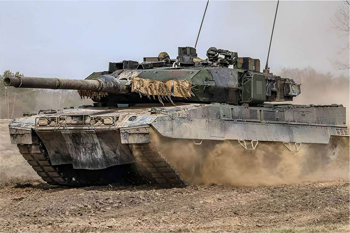 Foto: Smlouva na pořízení 44 bojových a velitelských tanků Leopard 2A8 má být uzavřena již letos v létě | KNDS