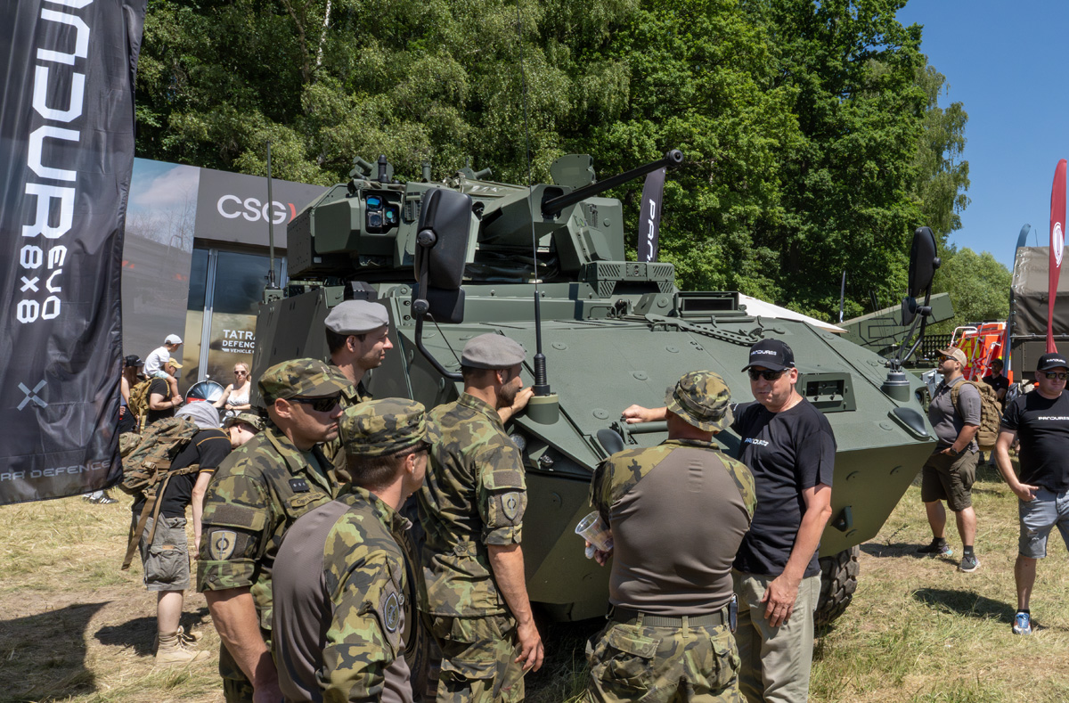 Foto: Pandur 8x8 EVO | Michal Pivoňka / CZ DEFENCE