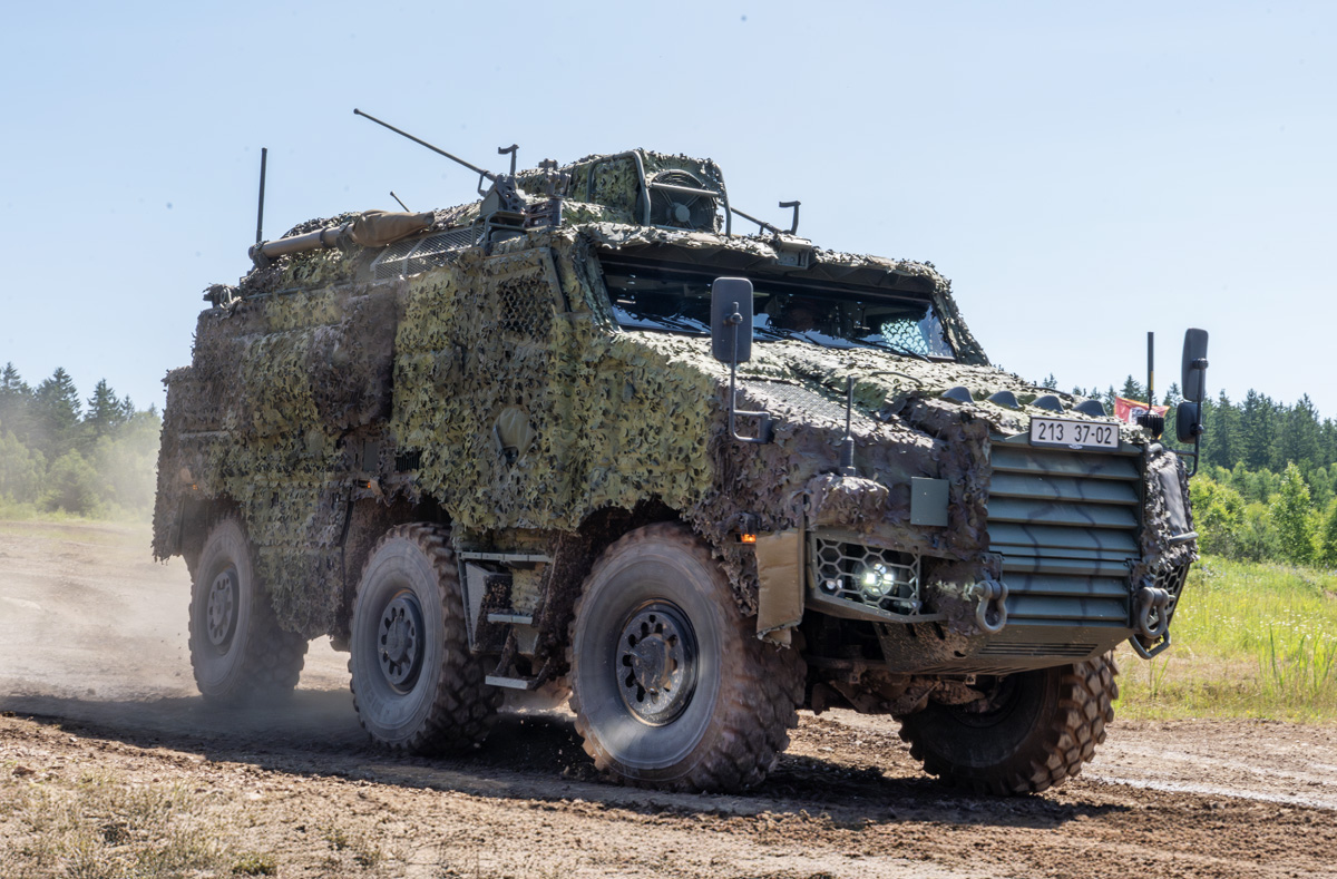 Foto: TITUS 6x6 | Michal Pivoňka / CZ DEFENCE