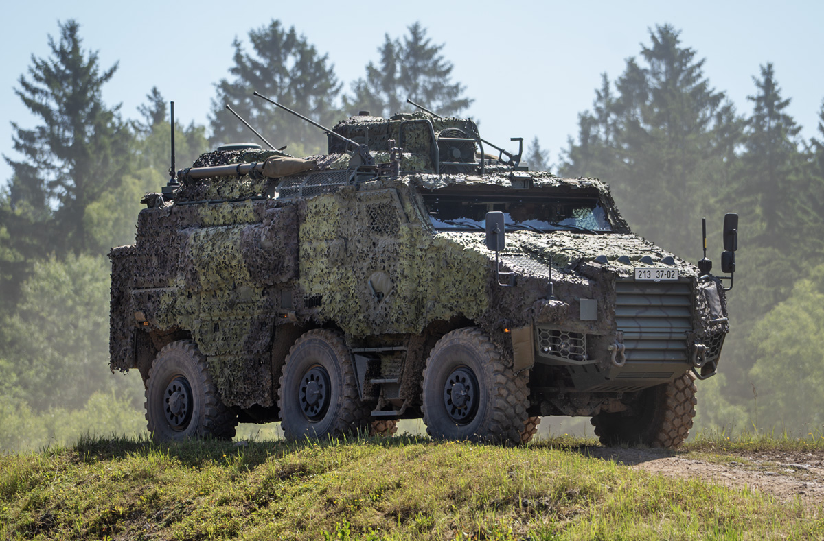 Foto: Obrněné vozidlo TITUS 6x6 | Michal Pivoňka / CZ DEFENCE