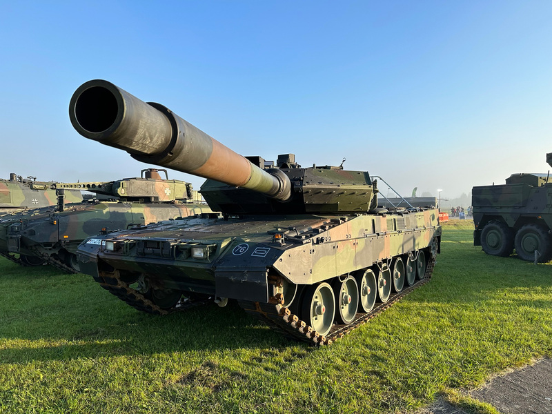 Foto: MBT Leopard 2 ve službách Bundeswehru | Michal Pivoňka / CZ DEFENCE