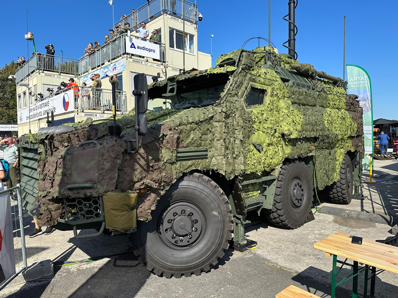 Foto: Obrněné vozidlo TITUS 6x6 | Michal Pivoňka / CZ DEFENCE