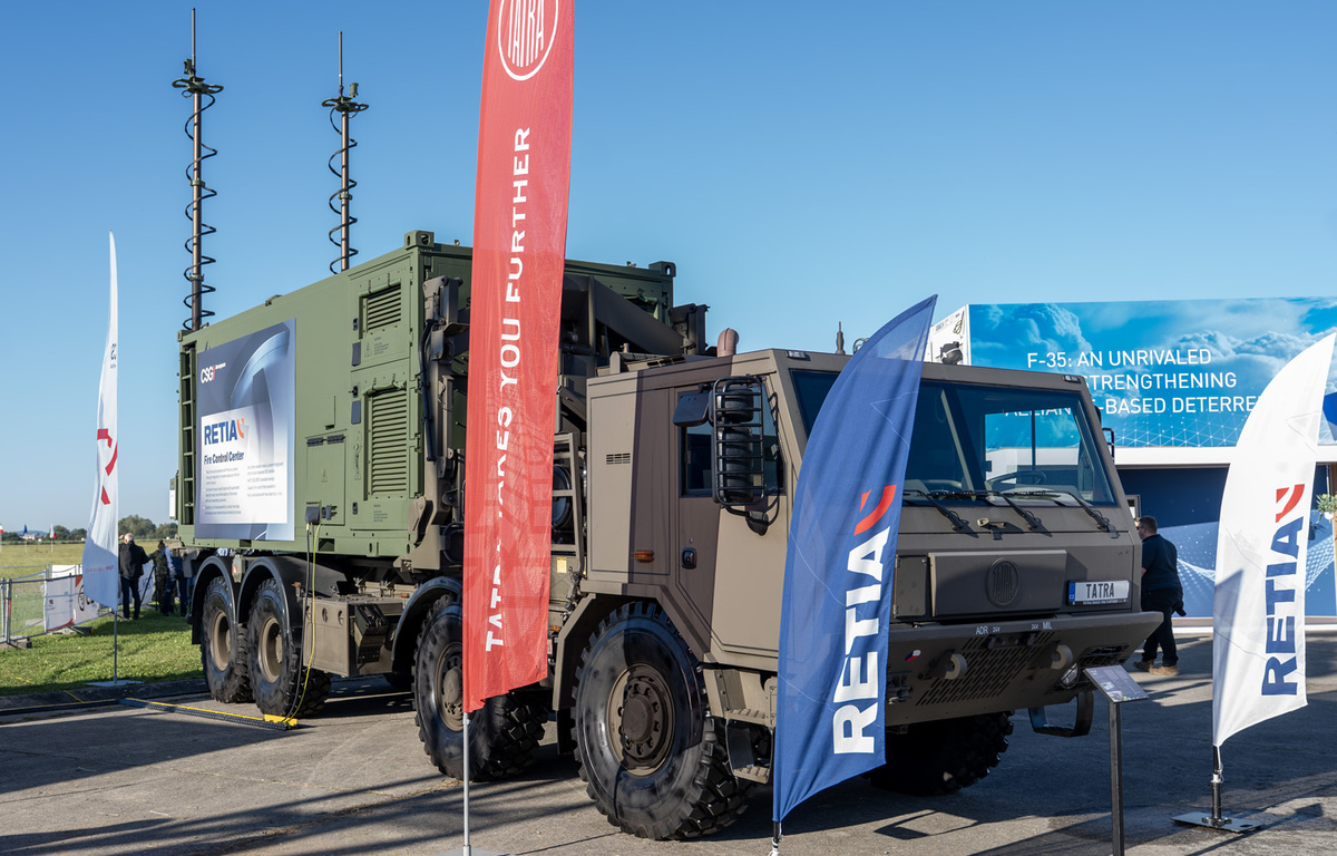 Foto: Mobilní kontejnerová platforma velení a řízení ReCUBE GBAD | Michal Pivoňka / CZ DEFENCE