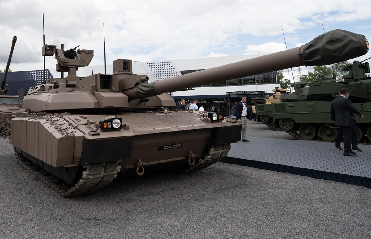 Foto: Leclerc XLR na Eurosatory 2024 | Michal Pivoňka / CZ DEFENCE