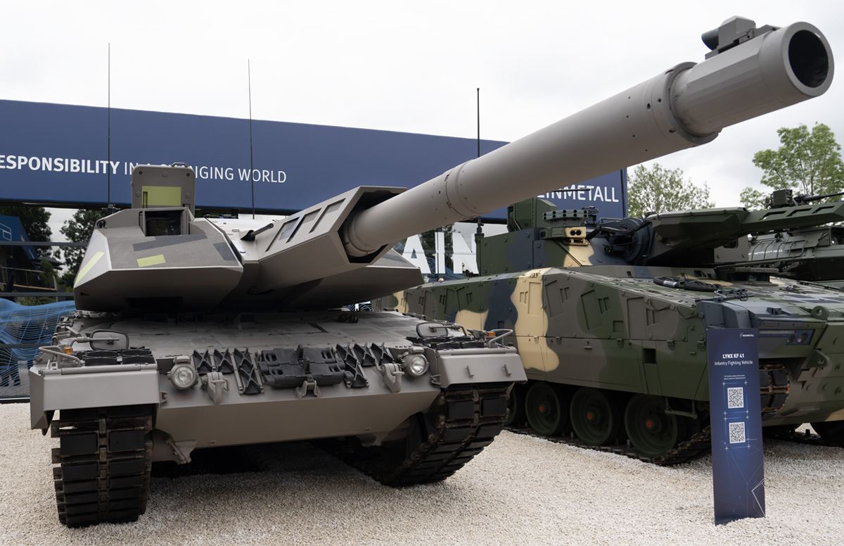 Foto: Panther Evo Upgrade na Eurosatory 2024 | Michal Pivoňka / CZ DEFENCE