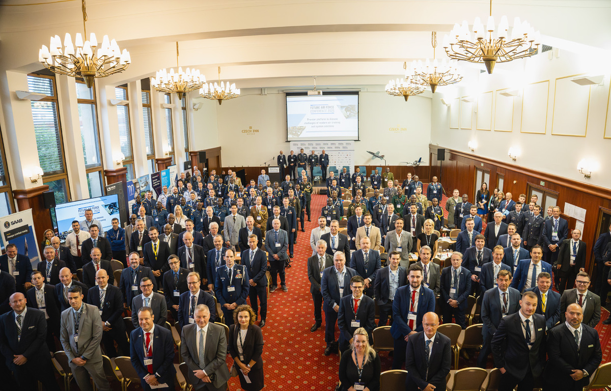 Foto: Future Air Force Conference se letos zúčastnilo téměř 200 expertů a představitelů z 34 států napříč celým světem | Michal Pivoňka / CZ DEFENCE