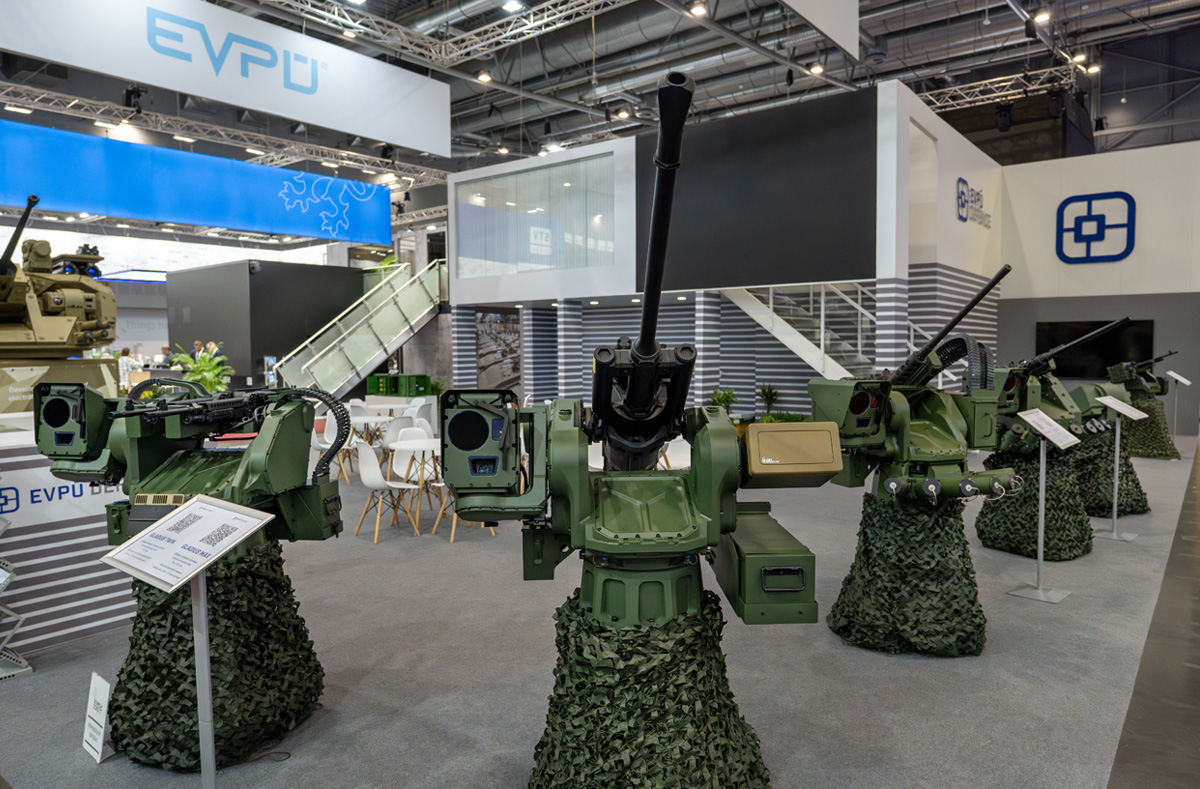 Foto: Portfolio zbraňových stanic od společnosti EVPÚ Defence | Michal Pivoňka / CZ DEFENCE