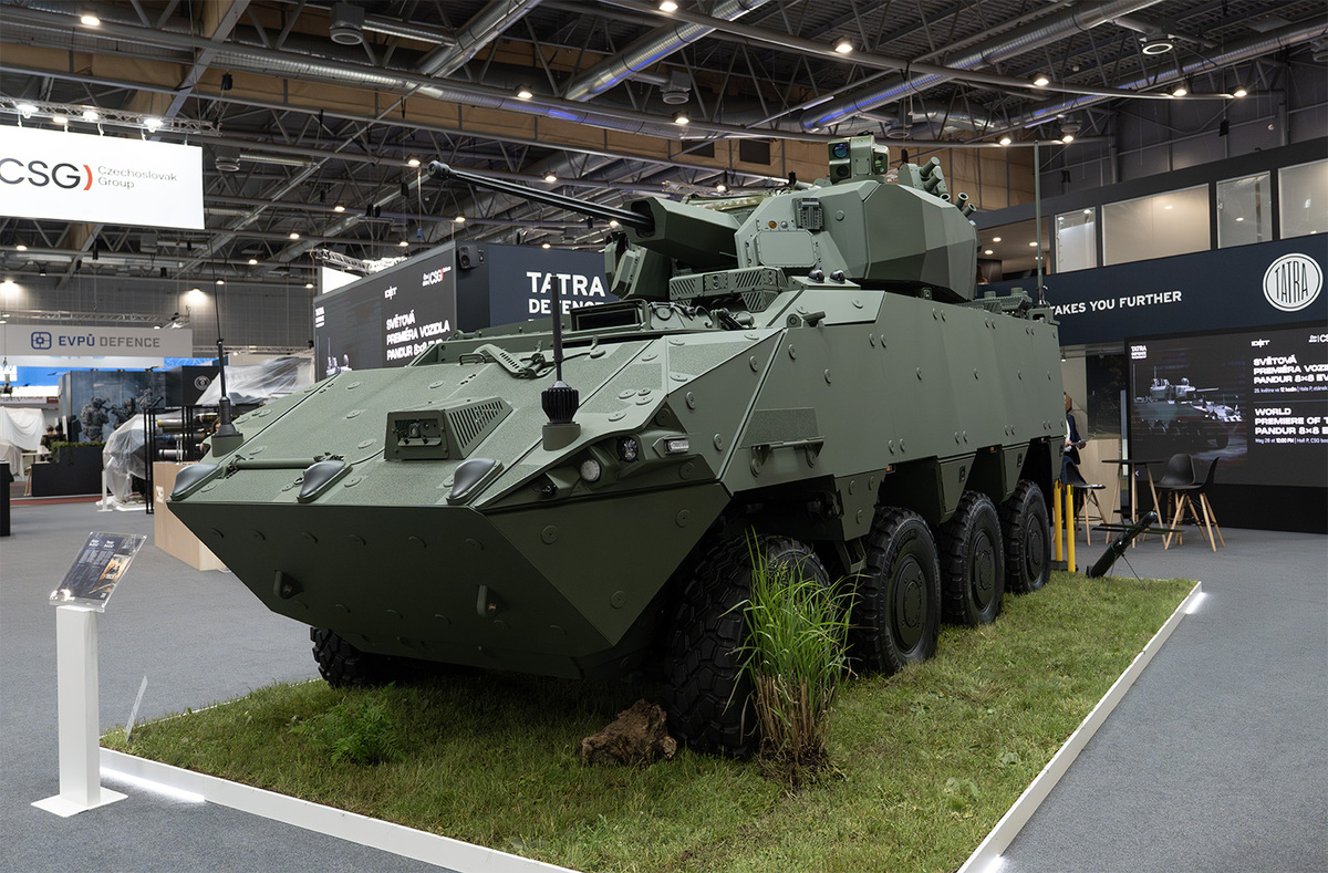 Foto: KBVP Pandur 8x8 EVO | Michal Pivoňka / CZ DEFENCE