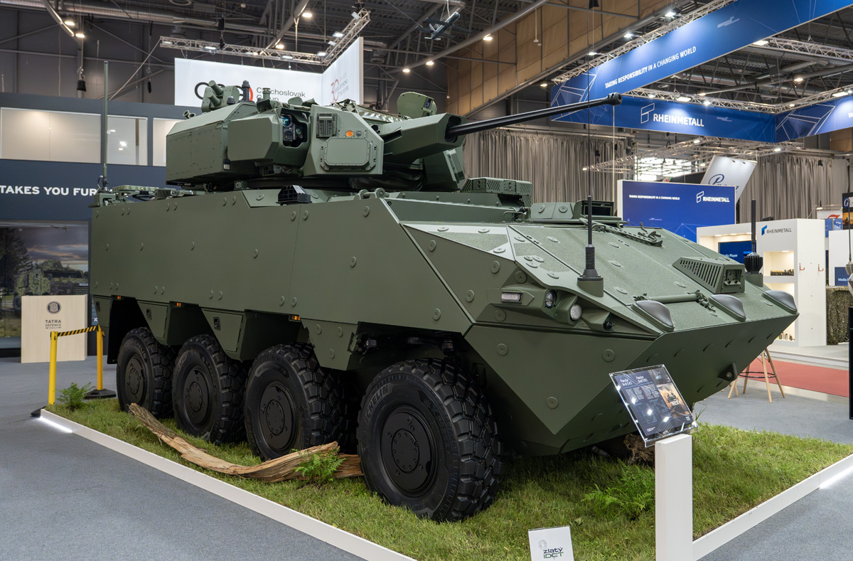 Foto: Pandur 8x8 EVO | Michal Pivoňka / CZ DEFENCE