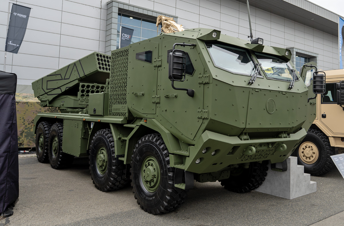 Foto: Raketomet RM-70 Vampire | Michal Pivoňka / CZ DEFENCE