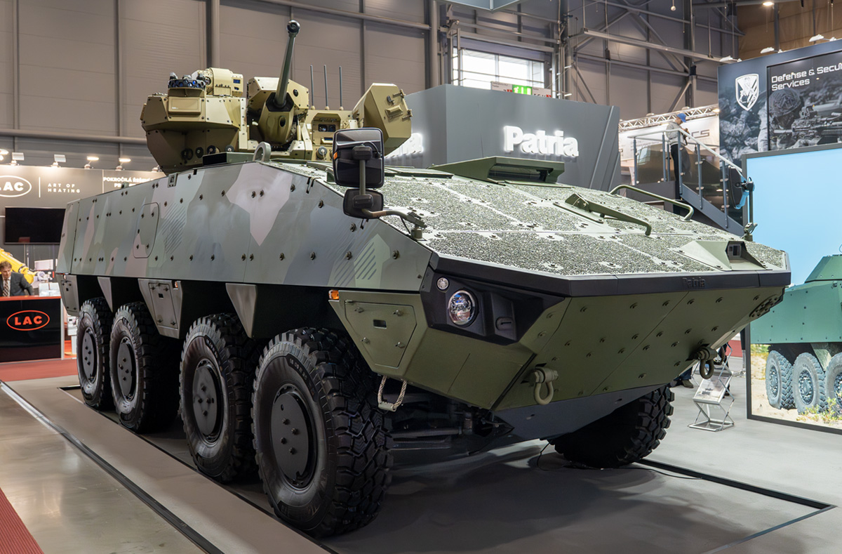 Foto: AMV XP 8x8 | Michal Pivoňka / CZ DEFENCE