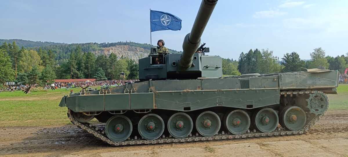 Foto: Leopard 2A4 na loňském Tankovém dni | Jan Zilvar / CZ DEFENCE