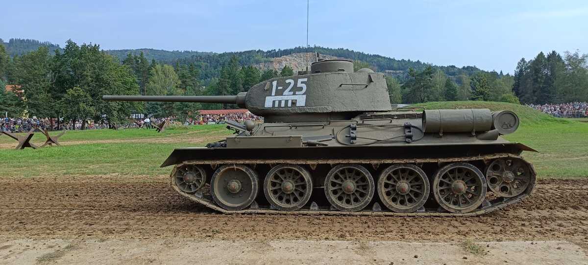 Foto: T-34/85 na loňském Tankovém dni | Jan Zilvar / CZ DEFENCE