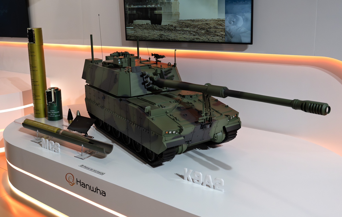 Foto: Model samohybné houfnice K9A2 | Michal Pivoňka / CZ DEFENCE