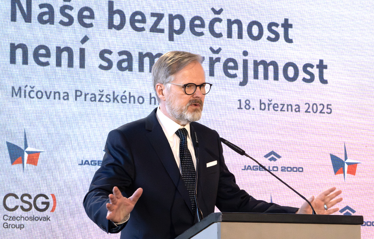 Foto: Předseda vlády České republiky Petr Fiala | Michal Pivoňka / CZ DEFENCE