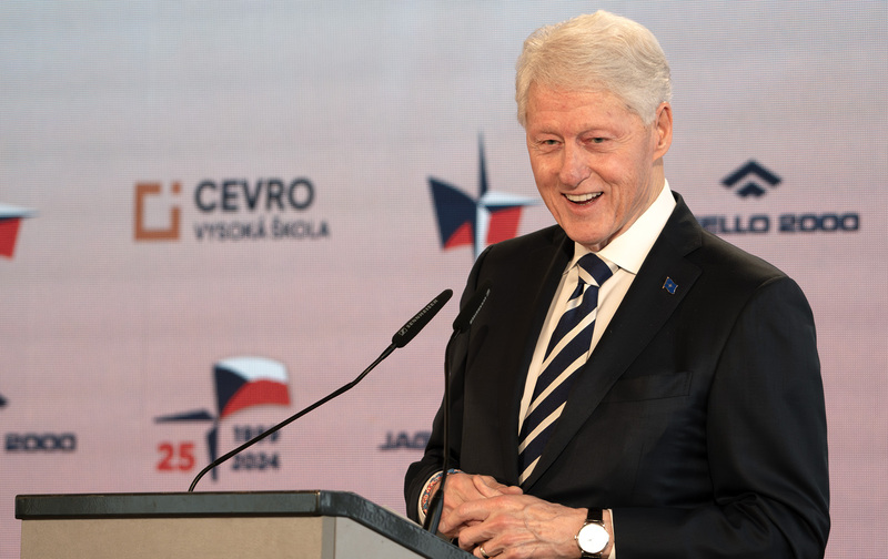 Foto: 42. prezident Spojených států amerických Bill Clinton | Michal Pivoňka / CZ DEFENCE
